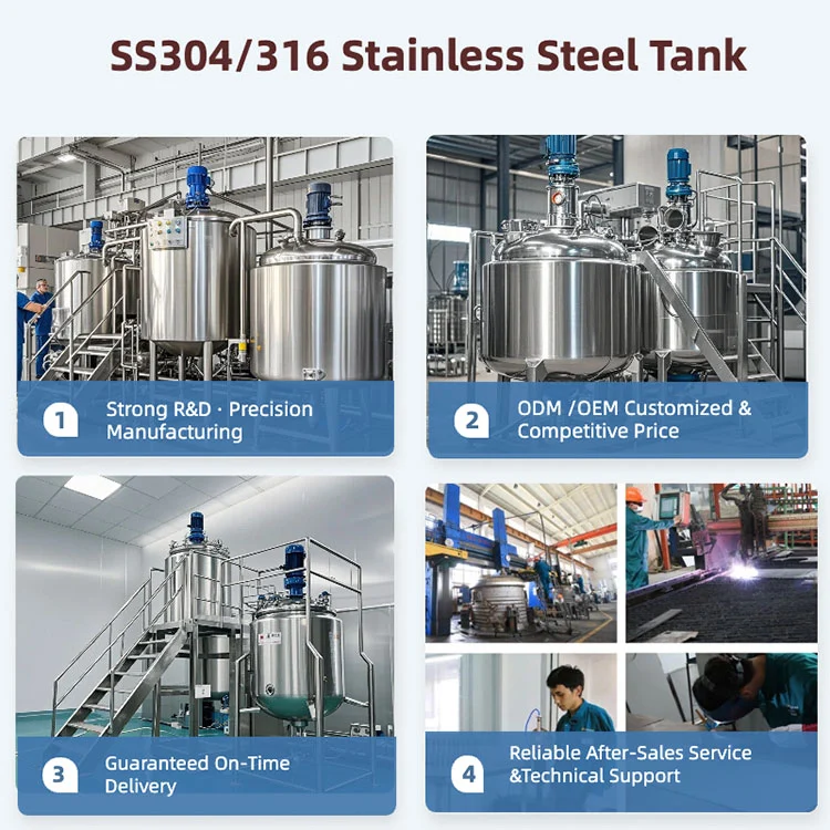 High Shear Emulsifying Tank