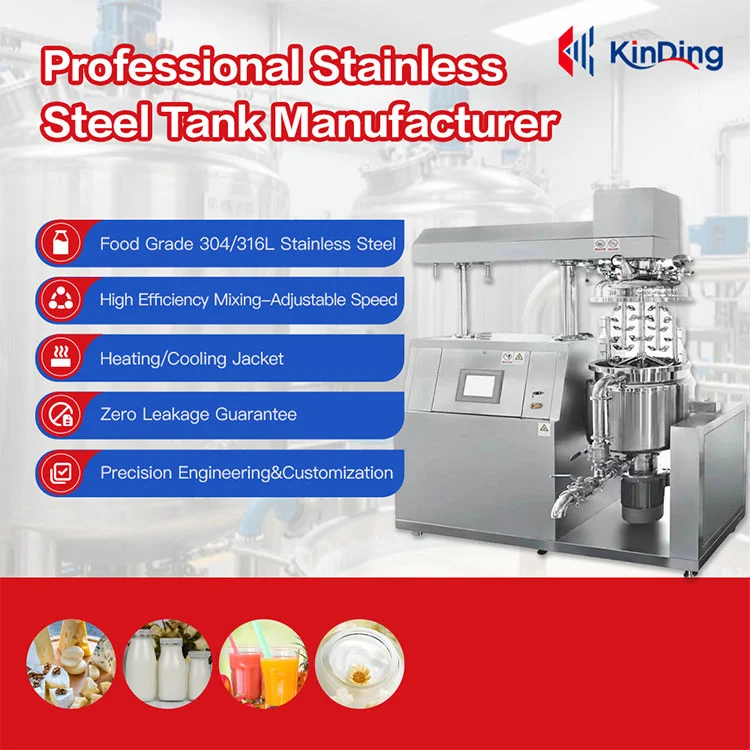 Hydraulic Lifting Emulsifying Tank