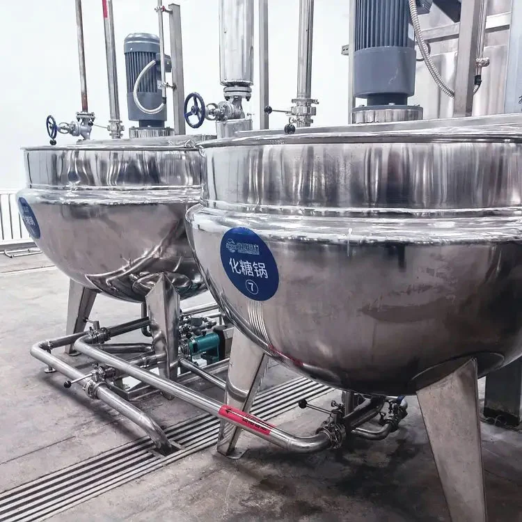 Gas Heating Jacketed Kettle