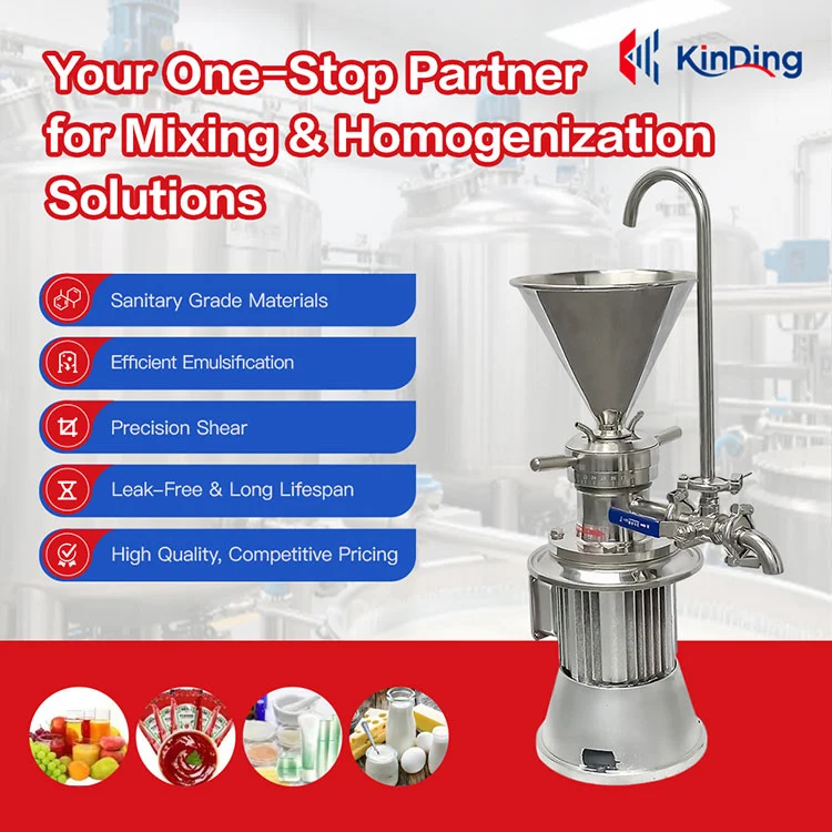 Sanitary Vertical Colloid Mill