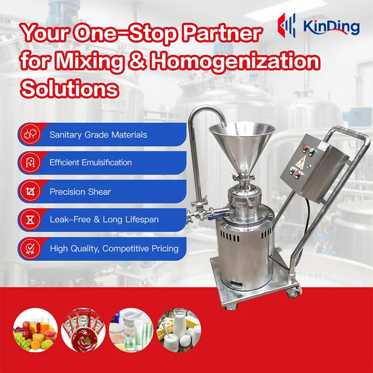 Sanitary Vertical Colloid Mill
